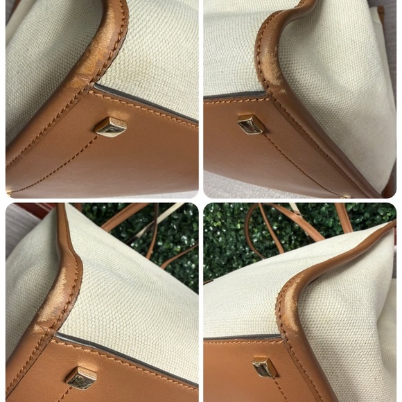 Jimmy Choo Varenne Canvas Reversible Tote Bag - Picture 10 of 14